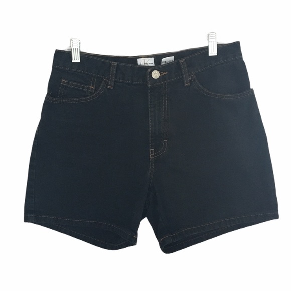 Calvin Klein Jeans Pants - Calvin Klein Black Denim Short VTG Sz.6